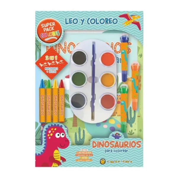 Dinosaurios leo y coloreo