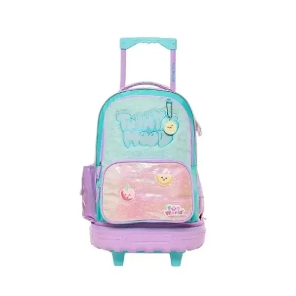Mochila con carro 18" fw fun world fresh desmontable