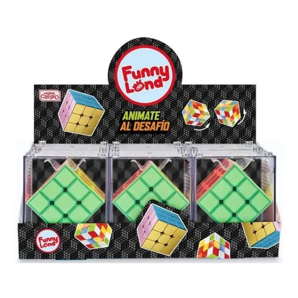 Cubos ingenio funny land 3x3 cm en display