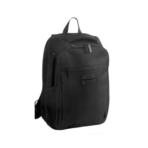 Mochila 17" espalda portanotebook travel expandible negra wanderlust