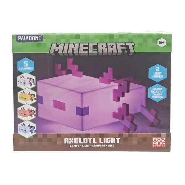 Minecraft axolote light v4 - luz de axolote