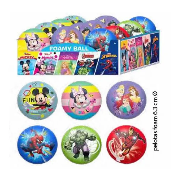 Jaru - Disney foamy ball 6,3 cm