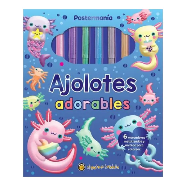 Ajolotes adorables postermanía