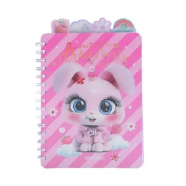Cuaderno a5 hologram bunny 21 15 cm