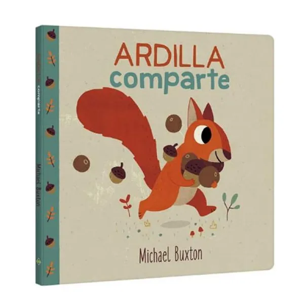 Ardilla comparte 21 x21 cm 18 páginas