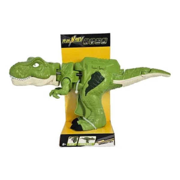 Dino za za za con luz y lanza humo