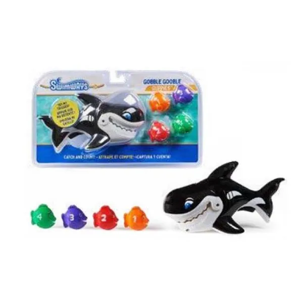 Swimways gobble gobble gupies orca a gatillo para pescar