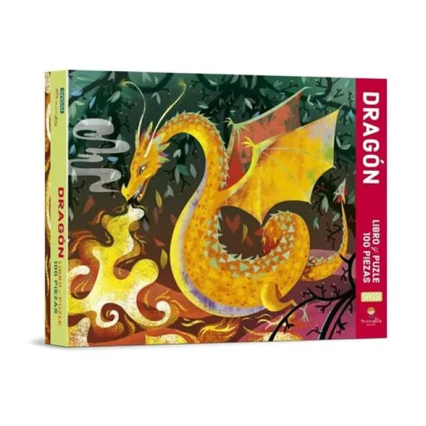 Dragon libro y puzle