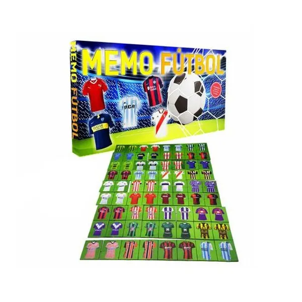 Juego memo fútbol 36,5x20x3,5 cm yuyu