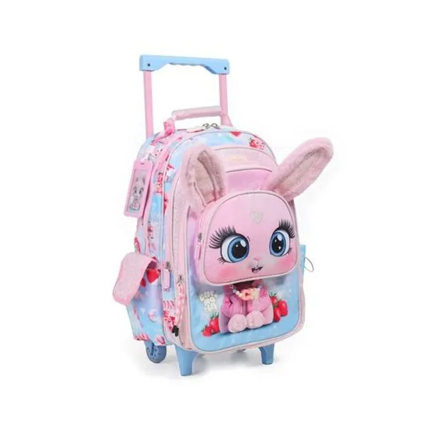 Mochila 16" con carro bunny chimola