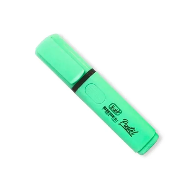 Resaltador trabi high texter pastel caja x10 unid.verde