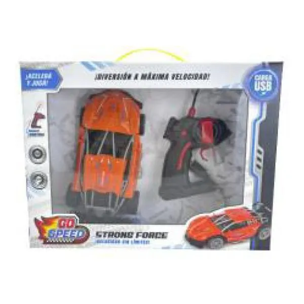 Auto deportivo a radio control con carga usb