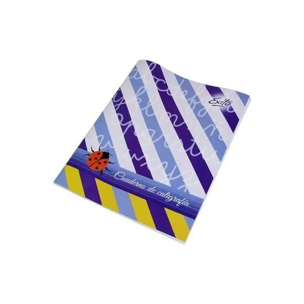 Cuaderno de caligrafia 19x24 3 lineas t/f 24h Éxito