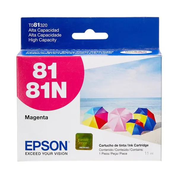 Cartucho Epson orig.t081320- al magenta high cap