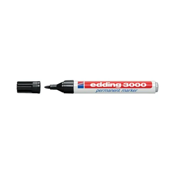 Marcador Edding e 3000 permanente para red.3 mmnegro