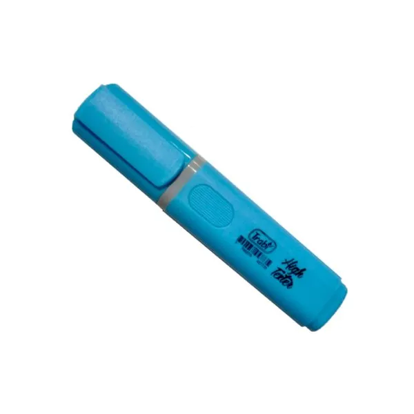 Resaltador trabi high texter caja x10 unid.celeste