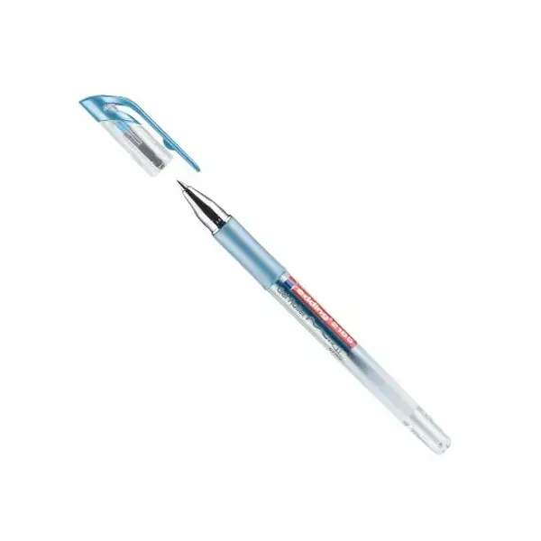 Roller gel Edding e-2185 0.7 mmazul metálico