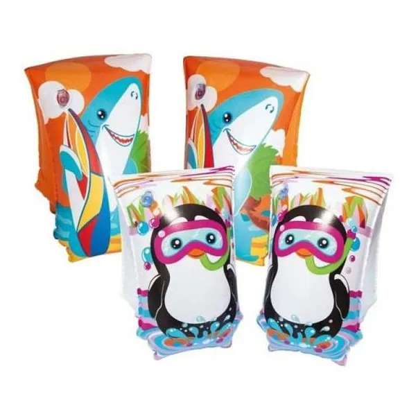 Bracitos tigre/tibu/pingüi 30x15 cm