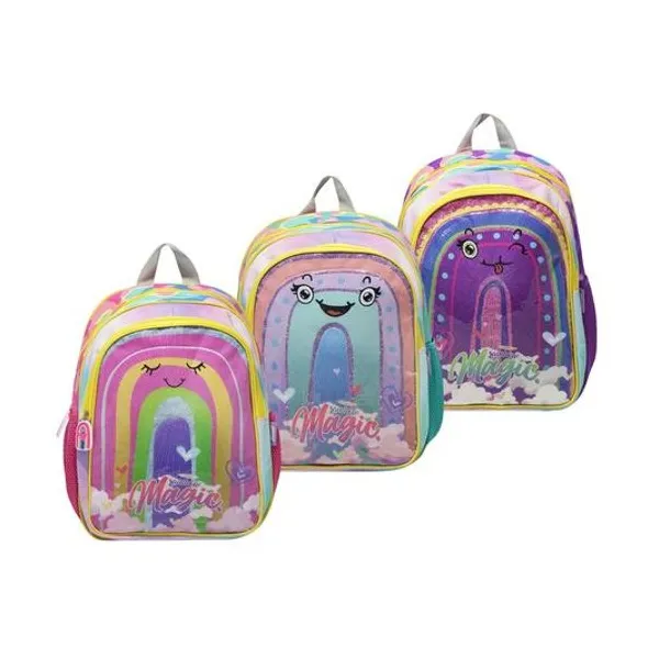 Mochila 14" espalda magic x unidad modelos surtidos lsyd