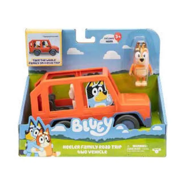 Bluey auto familiar sin techo