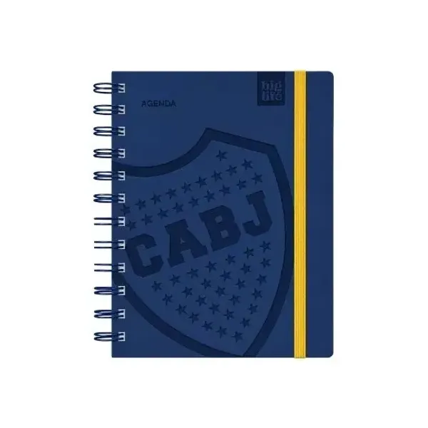 Agenda big life premium n.° 8 perpetua semanal espiral boca jrs.2027