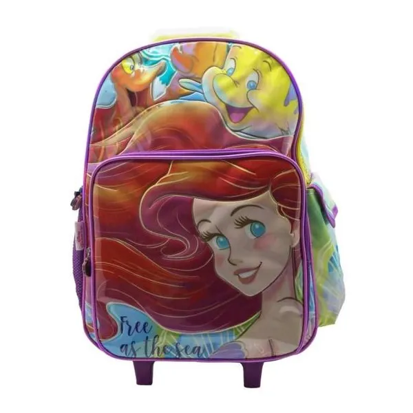Mochila sirenita 18""/23,5 l. con carro
