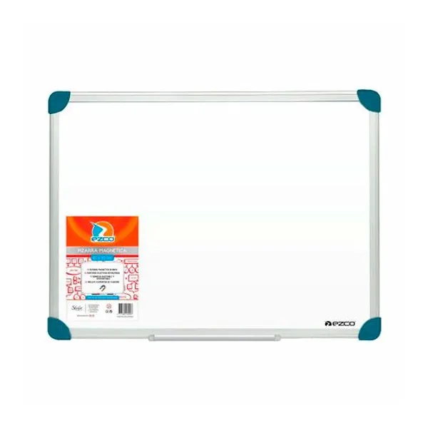 Pizarra blanca magnetica 90x120 cm Ezco