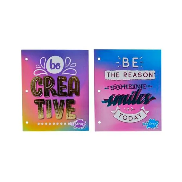 Carpeta n.° 3 dos tapas creative x1 inkdrop