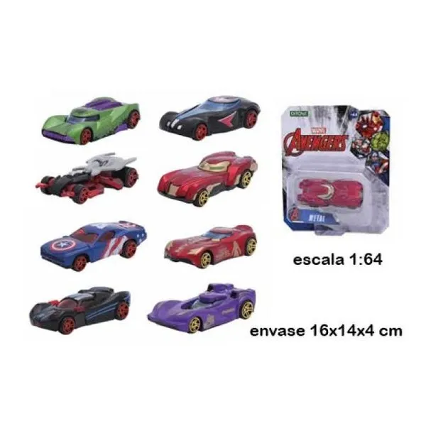 Avengers metal car x1