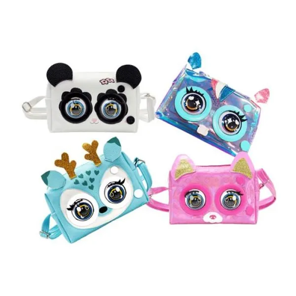 Cartera interactiva con ojos que parpadean