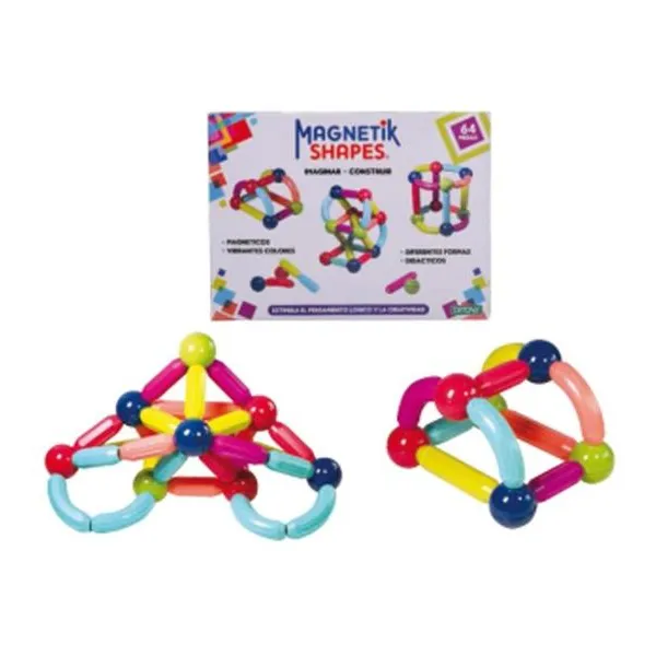 Magnetik shapes 64 piezas
