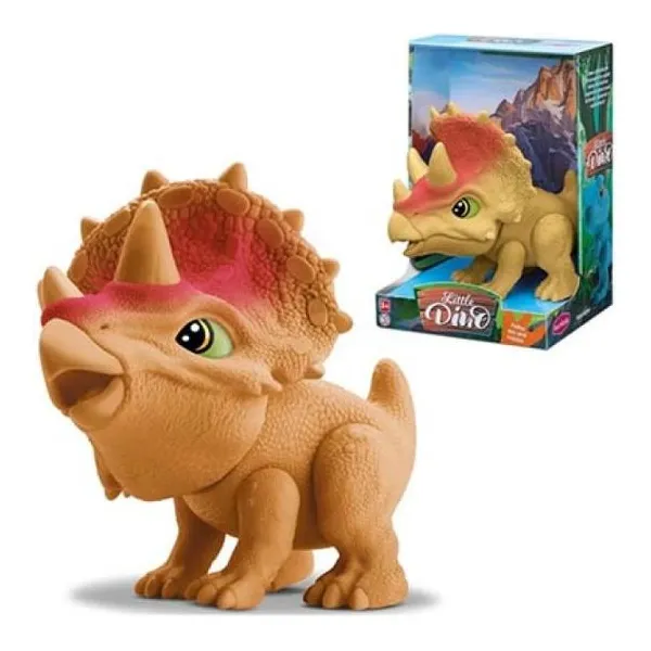Dinosaurio triceratops 21 cm