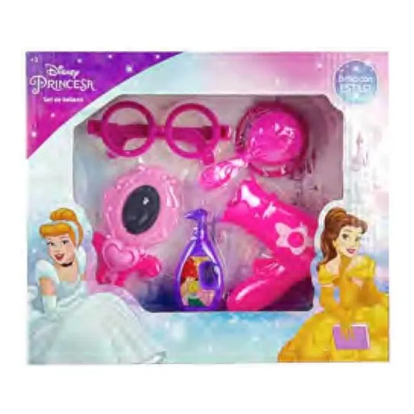 Set belleza princesas 26x22x6 cm