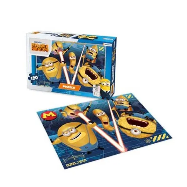 Puzzle 120 pzas. minions mi villano favorito