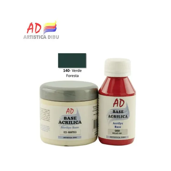 Base acrilica ad 200/250 ml140- verde foresta