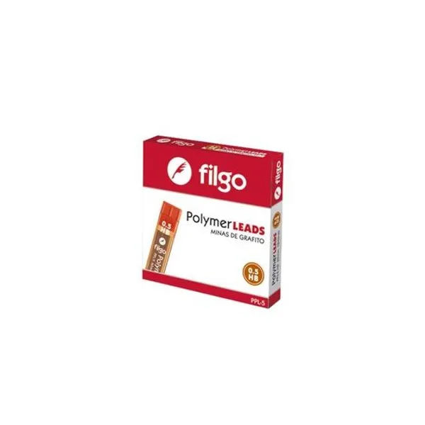 Minas de grafito 0.5 mm hb caja x12 Filgo