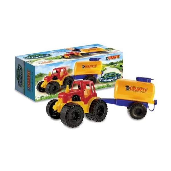 Tractor tambero en caja Duravit