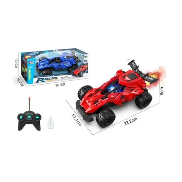 Auto radio control-lanza humo(vapor)