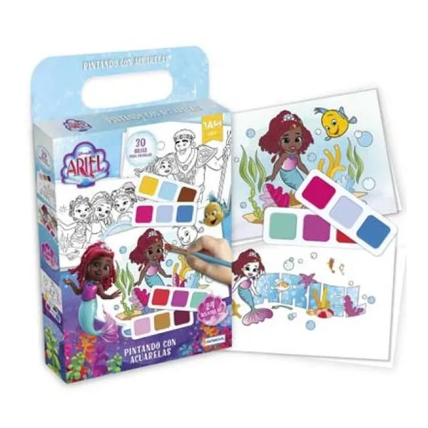 Pintando con acuarelas - set de acuarelas magicas