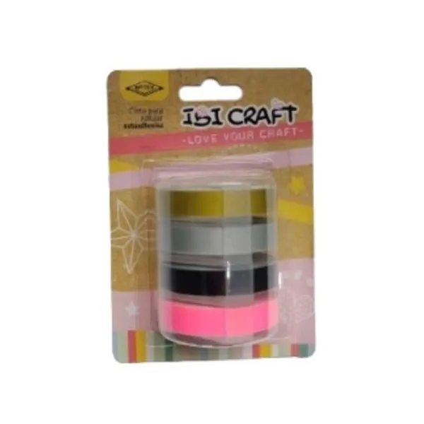 Cinta para rotuladora ibi craft motex especial 9 mmx 3.00 mtsbl x4 unid.