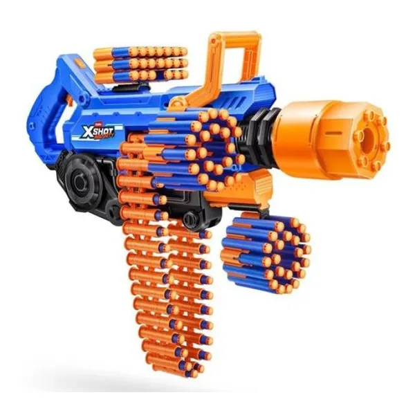 X-shot insanity motorised smoking barrel- incluye 72 dardos