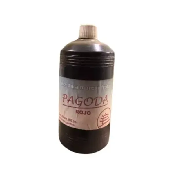 Tinta pagoda para marcar fruta x500 cc. negro
