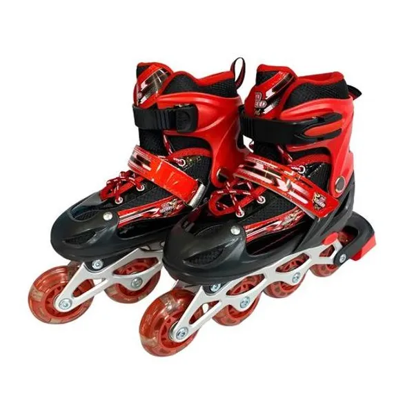 Rollers 3 en 1 ruedas intercambiables speed con luces en caja