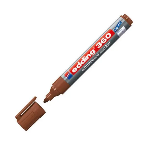 Marcador Edding e 300 permanente para red.3 mmmarron