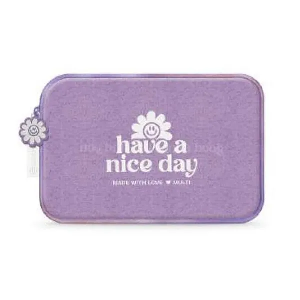 Canopla estuche rectangular glitter