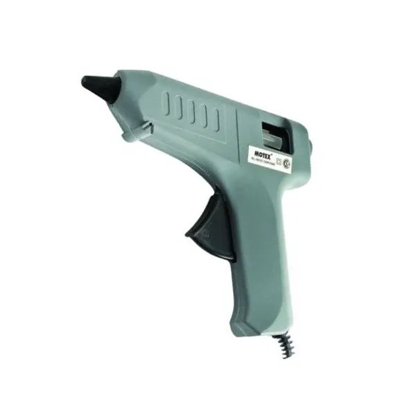 Pistola para silicona ibi craft motex gris grande 72 watts