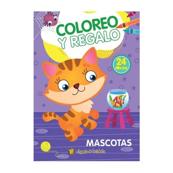 Coloreo y regalo: mascotas