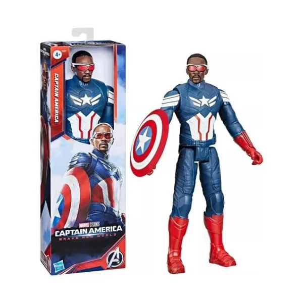Hasbro Marvel - brave new world figura 30 cm articulado titan hero series "capta