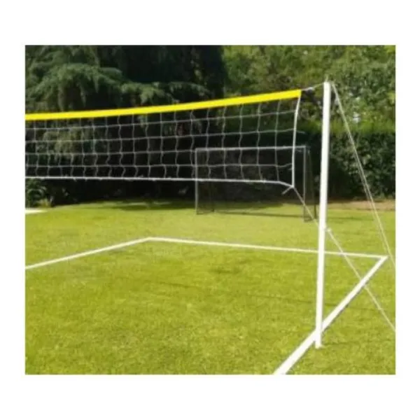 Juego de voley- caño 1.5 mt, red 2.5 mt 0.70 cm con tensores para sujetar