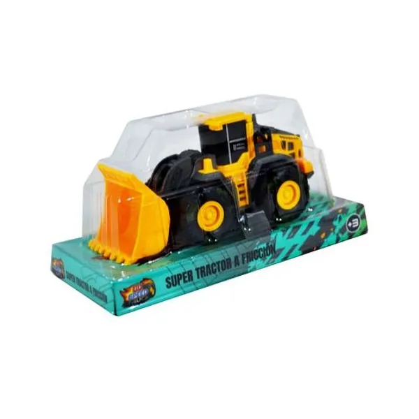 Tractor a friccion en burbuja 15x7.5x7 cm
